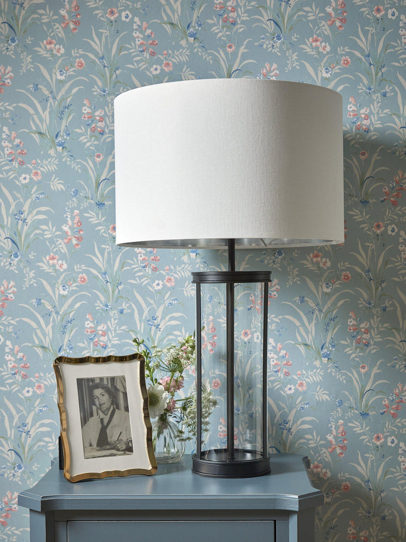 Laura Ashley Harrington large table lamp antique finish, imported from the UK
