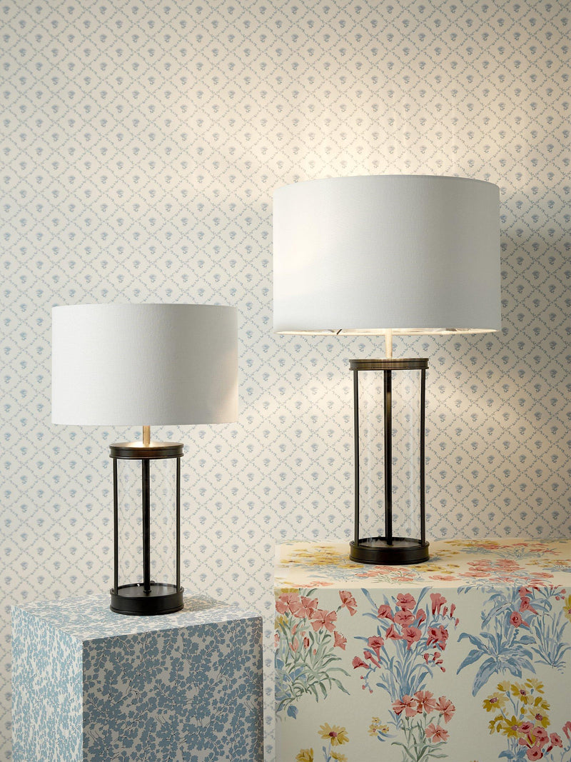 Laura Ashley Harrington large table lamp antique finish, imported from the UK