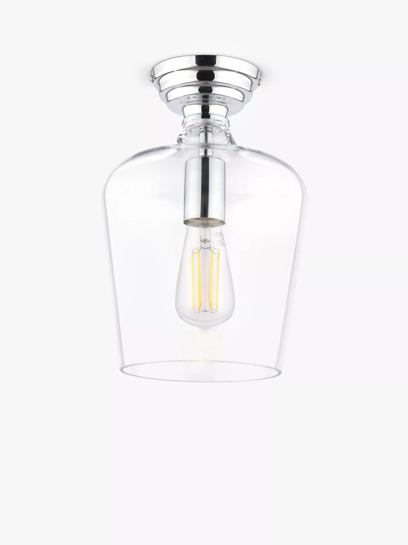 Laura Ashley Ockley semi flush ceiling light, imported from the UK