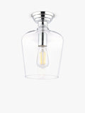 Laura Ashley Ockley semi flush ceiling light, imported from the UK
