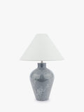 Laura Ashley Pussy Willow ceramic table lamp grey medium - British product