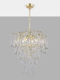 Laura Ashley Willow crystal chandelier champagne satin (British brand)