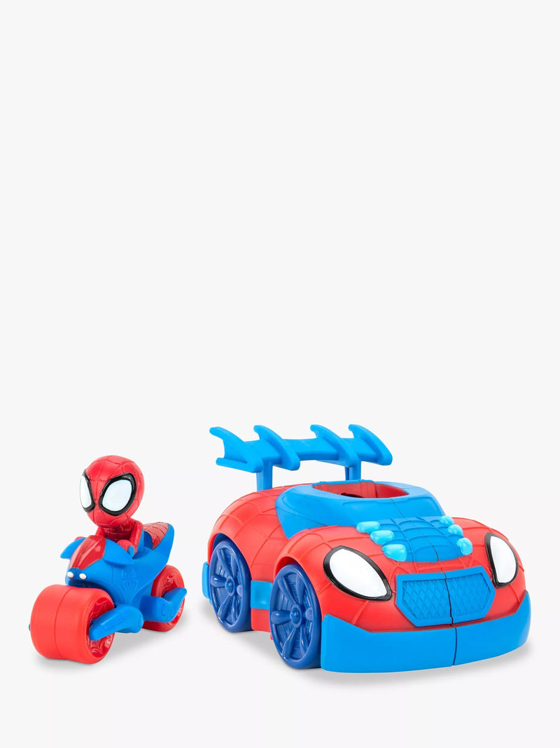 Spidey And His Amazing Friends Web Strike 2-in-1 Vehicle toy - British product