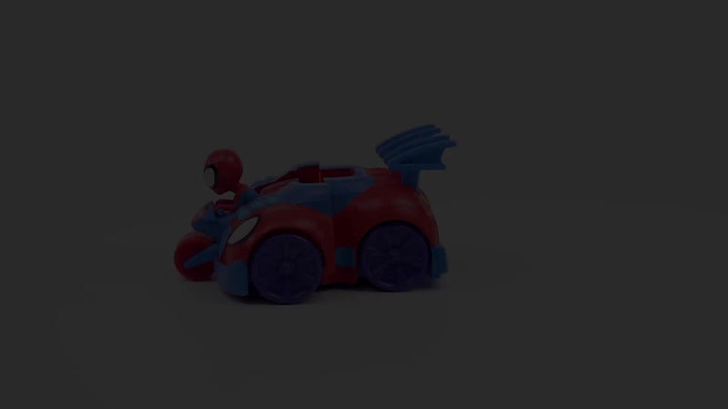Spidey And His Amazing Friends Web Strike 2-in-1 Vehicle toy - British product