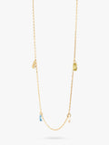 PDPAOLA Bloom Cubic Zirconia necklace 40-50cm, imported from the UK