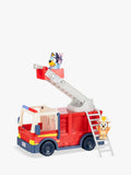 Bluey Fire Truck Playset with Bingo and Bluey figures (British brand)