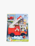Bluey Fire Truck Playset with Bingo and Bluey figures (British brand)