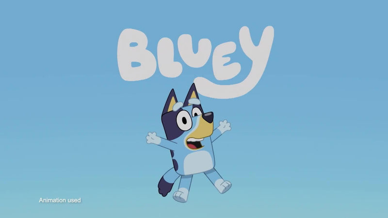 Bluey Fire Truck Playset with Bingo and Bluey figures (British brand)