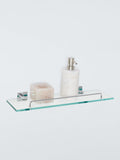 John Lewis glass shelf with rail silver finish, UK version