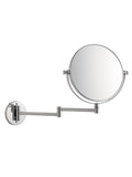 John Lewis Lux extendable bathroom swivel mirror silver (British brand)