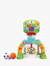 John Lewis 3-in-1 Sports Centre Toy for Toddlers with Basketball and Soccer- Buy online at McGrocer