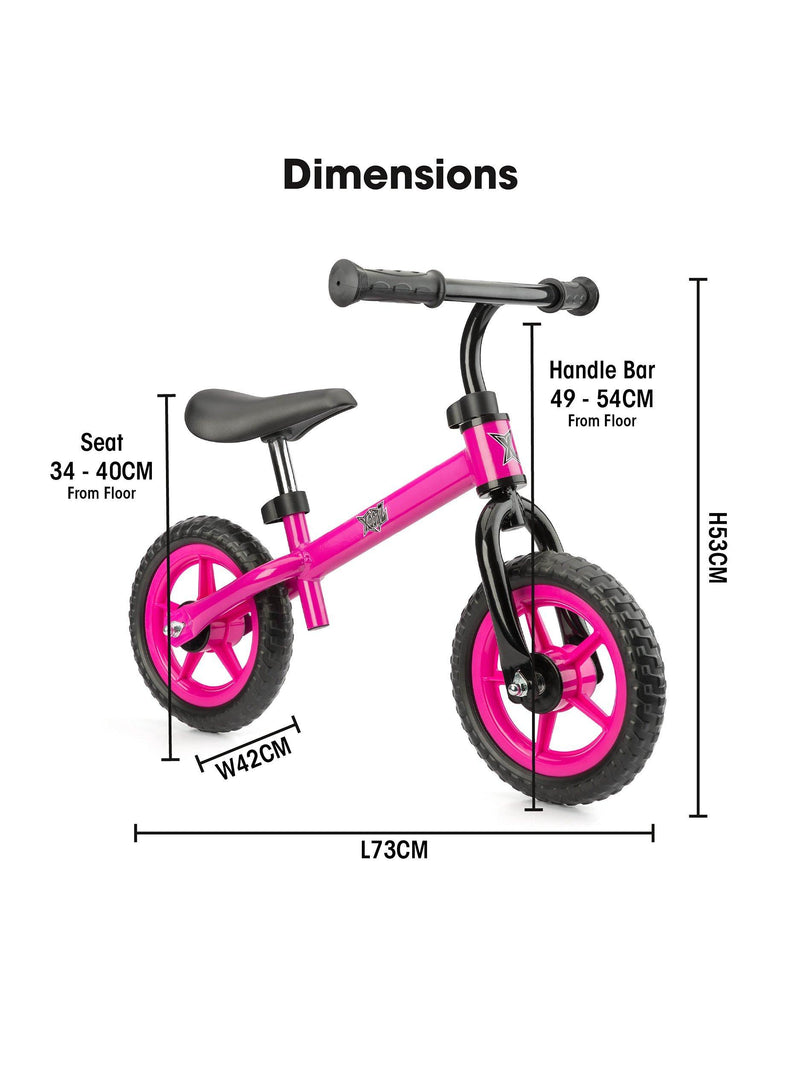 Xootz balance bike pink - British product