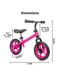 Xootz balance bike pink - British product