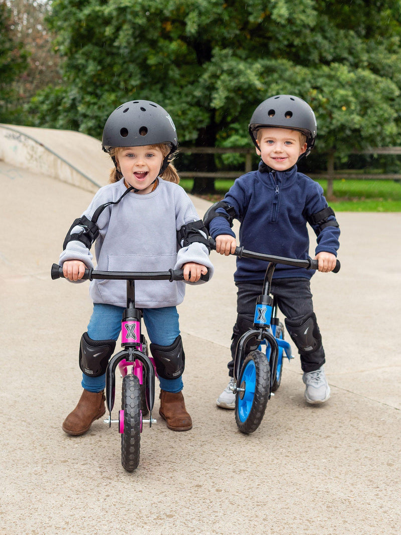 Xootz children's balance bike blue, imported from the UK