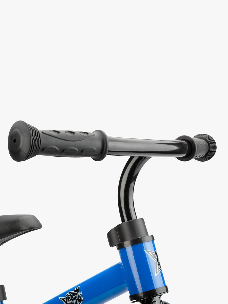 Xootz children's balance bike blue, imported from the UK