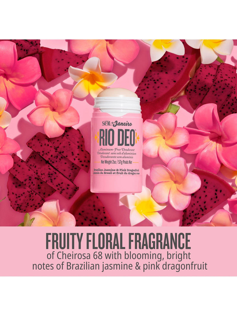 Sol de Janeiro Rio Deo aluminium-free deodorant 57g, imported from the UK