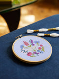 DMC English Garden embroidery kit - British product
