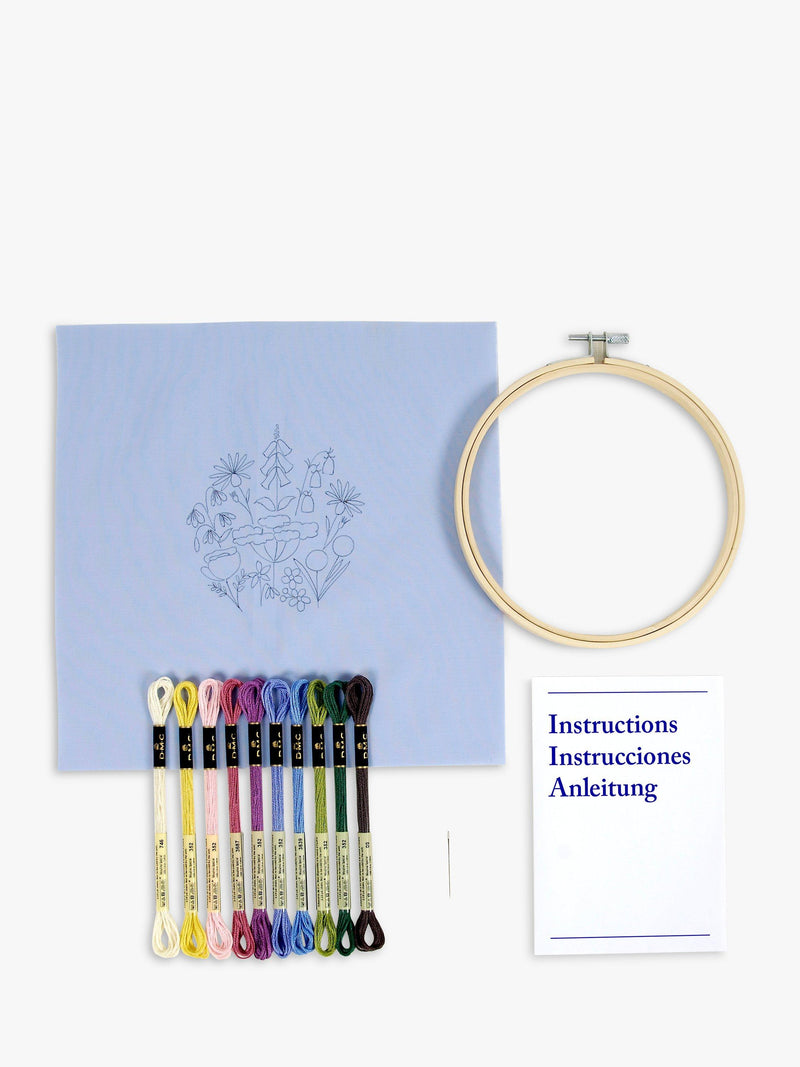 DMC English Garden embroidery kit - British product