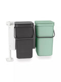 Brabantia built-in kitchen bin 12L - British product