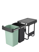 John Lewis Built-in Kitchen Bin with Dual Compartments, 2 x 15L- Buy online at McGrocer