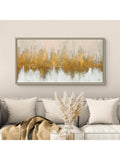 John Lewis Glimmer framed canvas print 66x126cm, imported from the UK