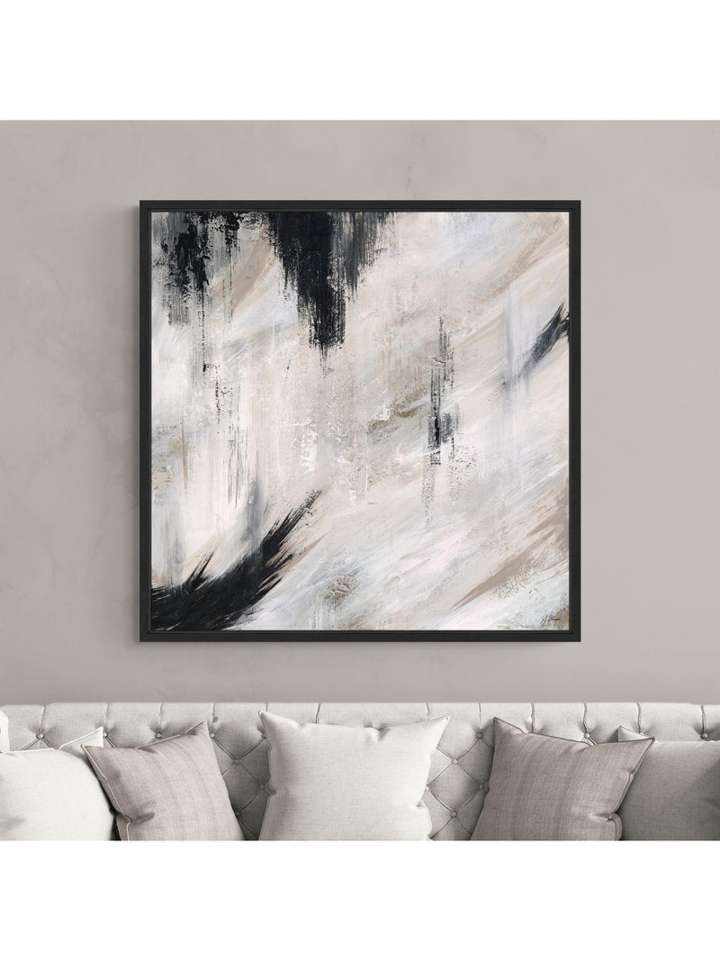 John Lewis Yharnna Halo Love canvas print 106cm square - British product