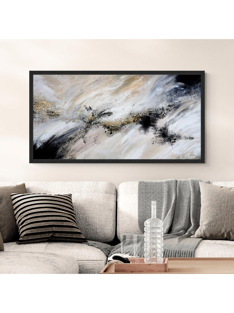 John Lewis Yharnna framed canvas print Heavenly Twilight 66x126cm (British brand)