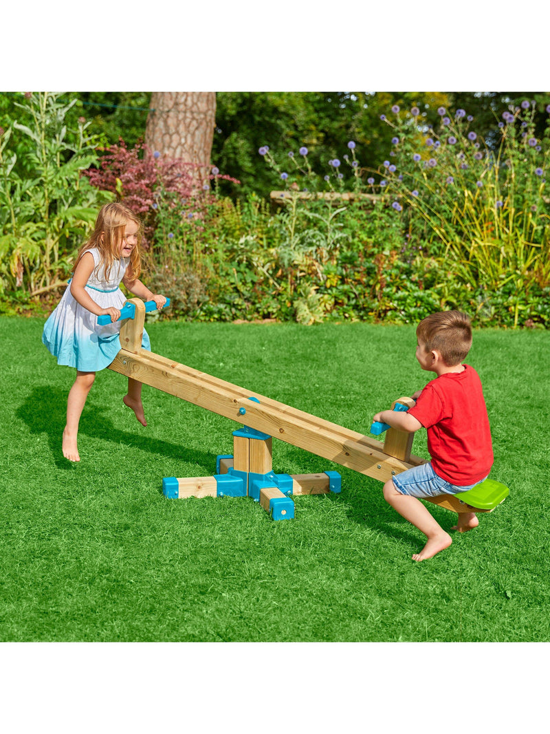 TP Toys Forest Wooden Seesaw outdoor play equipment (British brand)