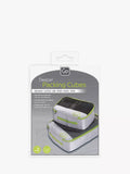 Go Travel packing cubes set with mesh front - British product