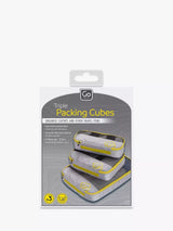 John Lewis Go Travel Triple Packing Cubes- Buy online at McGrocer