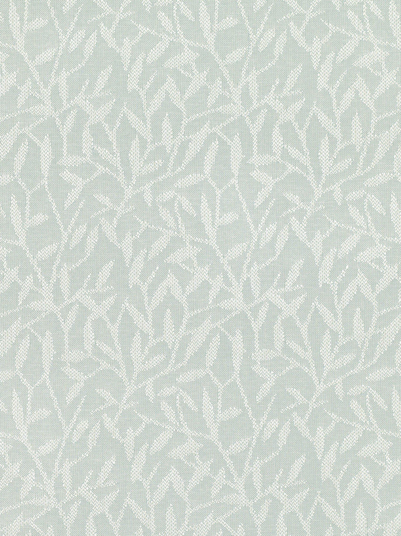 Villa Nova Erin furnishing fabric jacquard leaf pattern, imported from the UK