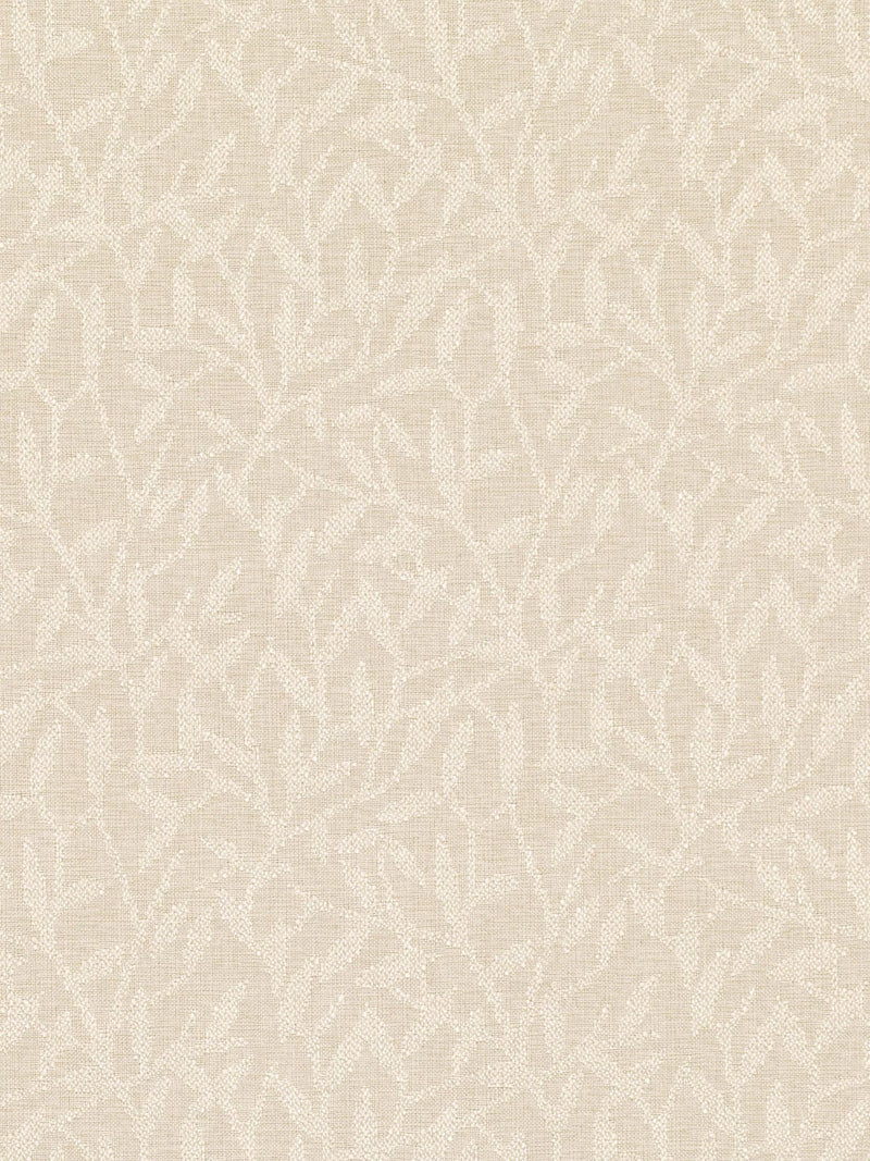 Villa Nova Erin furnishing fabric jacquard leaf pattern, imported from the UK