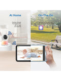 VTech 5 inch smart Wi-Fi video baby monitor (British brand)