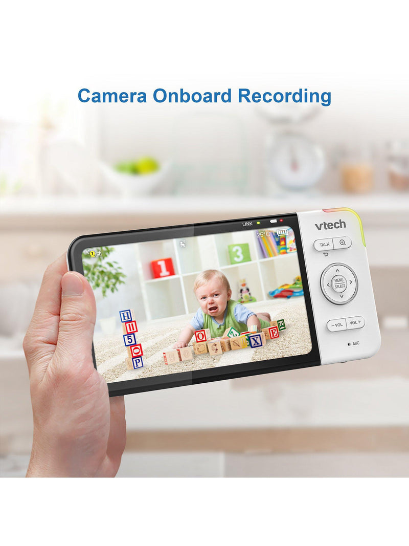 VTech 5 inch smart Wi-Fi video baby monitor (British brand)