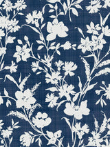 John Lewis Laura Ashley Rye Wallpaper Midnight Sea Floral Pattern Roll- Buy online at McGrocer