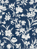 Laura Ashley Rye Wallpaper Midnight Sea, UK version