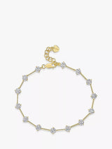 John Lewis Jools by Jenny Brown Cubic Zirconia Line Bracelet 18cm- Buy online at McGrocer