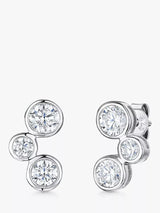 John Lewis Jools by Jenny Brown Cubic Zirconia Bubble Earrings- Buy online at McGrocer