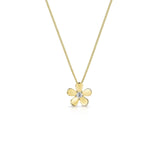 Jools by Jenny Brown cubic zirconia flower pendant, UK version
