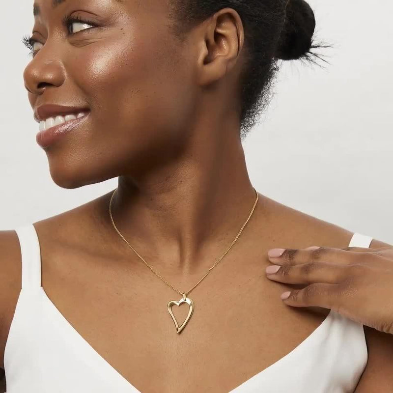 Jools by Jenny Brown Dali heart pendant necklace - British product
