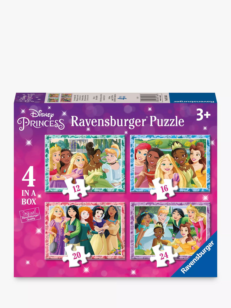 Ravensburger Disney Princess jigsaw puzzles set of 4 - British product