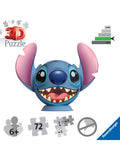 Ravensburger Stitch 3D puzzle ball 13cm 77 pieces, UK version