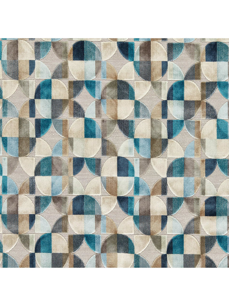 Clarke & Clarke Delaunay Furnishing Fabric, Denim