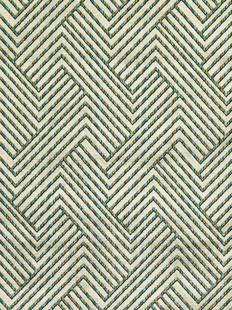 Clarke & Clarke Grassetto Furnishing Fabric, Peacock