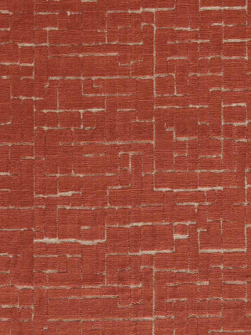 Clarke & Clarke Kupka Furnishing Fabric, Copper