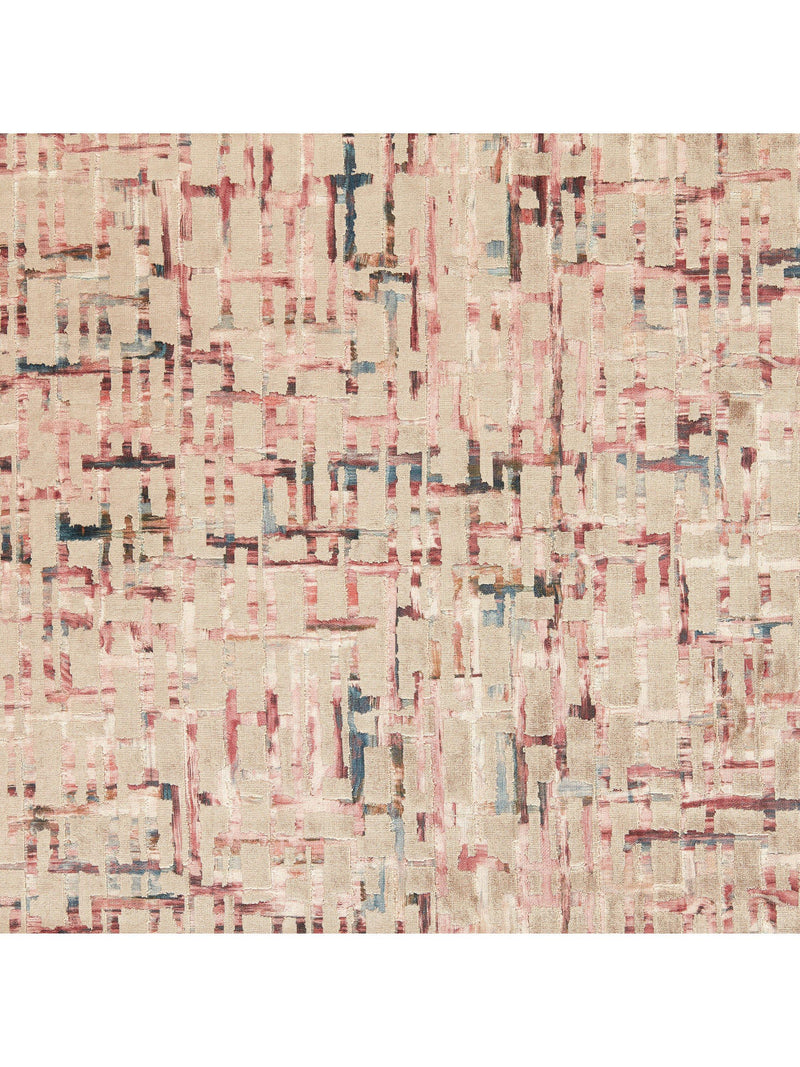 Clarke & Clarke Quadrata Charcoal furnishing fabric (British brand)