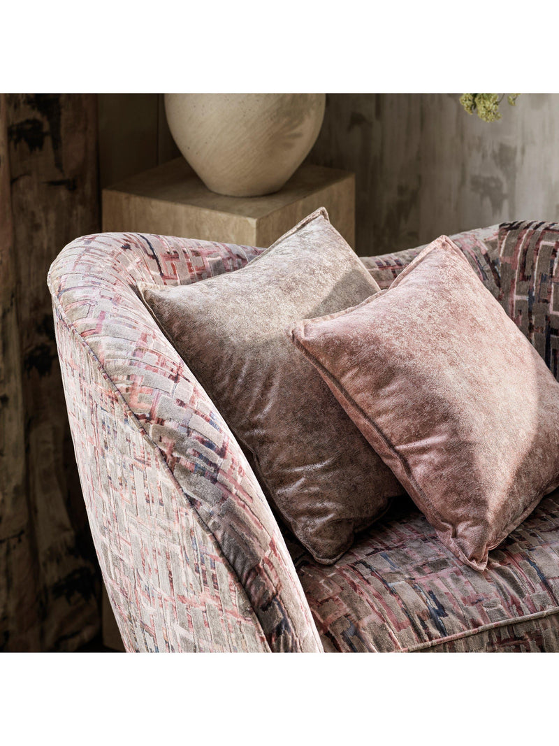 Clarke & Clarke Quadrata Charcoal furnishing fabric (British brand)