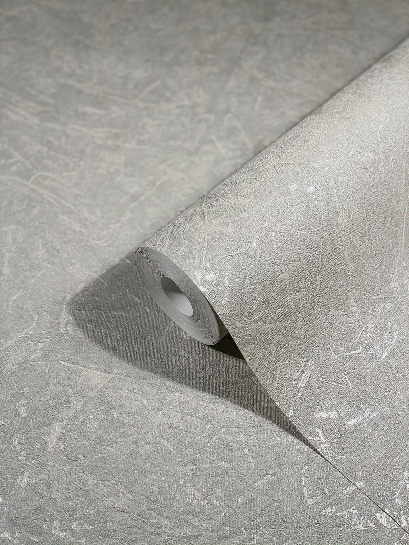 Galerie scratched texture wallpaper plain - imported from the UK
