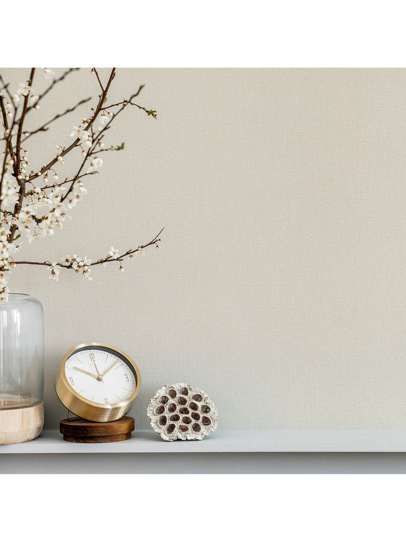 Galerie fabric effect wallpaper roll 10.5m x 53cm - British product