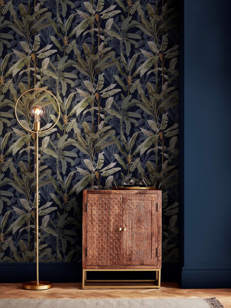 Graham & Brown Borneo Emerald wallpaper 10m x 52cm - British product